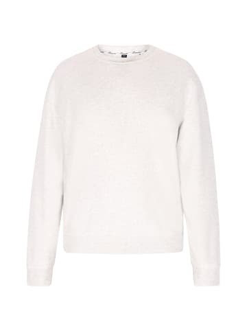 DreiMaster Herren Sweatshirt in Wollweiss Melange