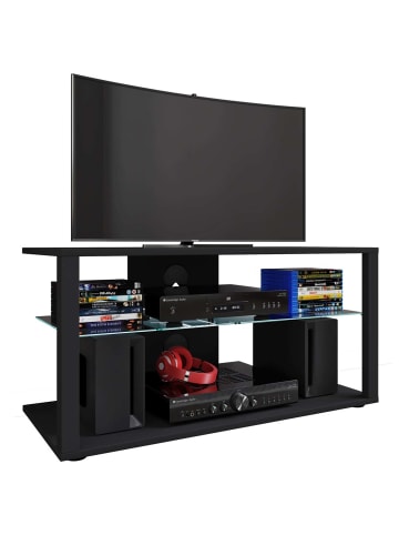 ebuy24 TV Tisch FolasL 3 Schwarz 90 x 41 cm