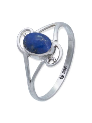 mantraroma 925er Silber - Ringe mit Lapis Lazuli