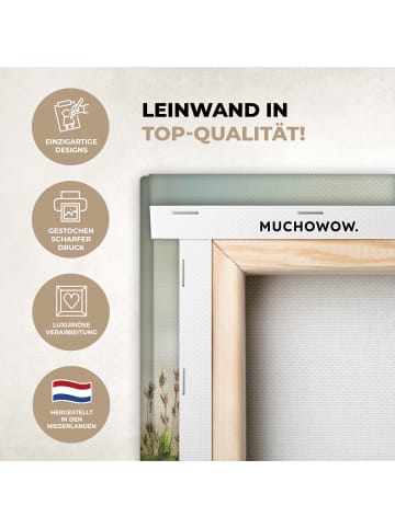 MuchoWow Leinwand bilder Kräutertisch (BxH)