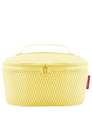 Reisenthel thermo coolerbag S - Brotzeitbox 22.5 cm (twist powder blue) in mesh lemon