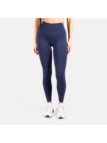 SMILODOX Leggings Amaze Scrunch Pro Pocket Seamless in Marineblau