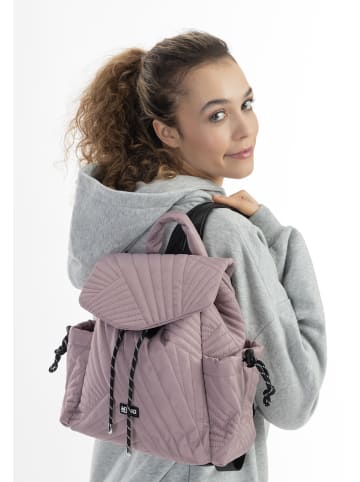myMO ATHLSR Damen Rucksack Mit Steppmuster in Pink