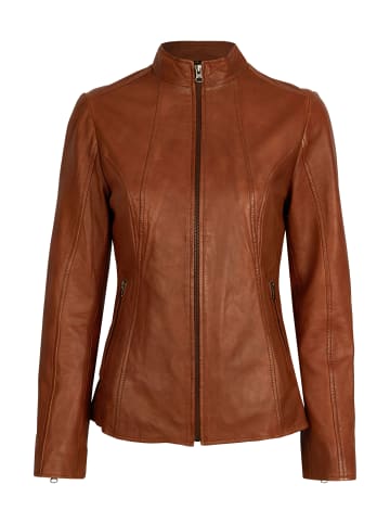 7eleven Lederjacke Jacky in Cognac