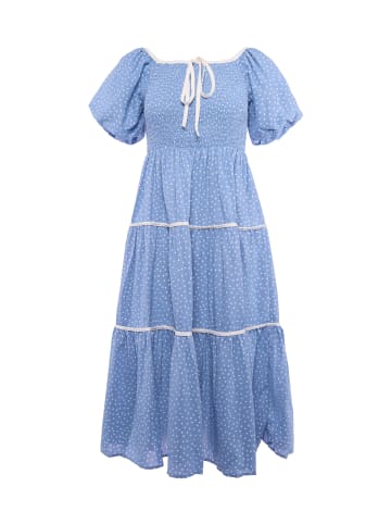 VIRITA Women Dress in Blue