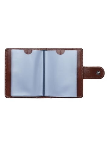 Golden Head Bari Kreditkartenetui Leder 8 cm in cognac