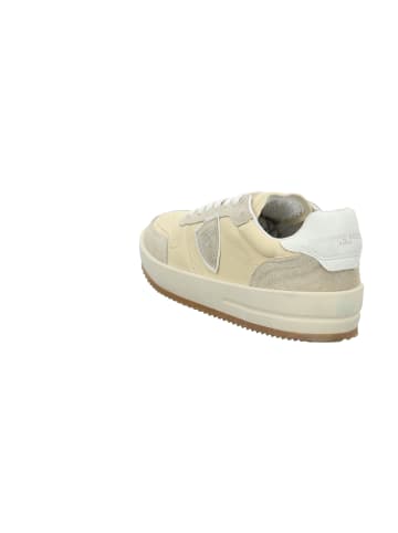 Philippe Model Sportliche Schnürschuhe in Beige
