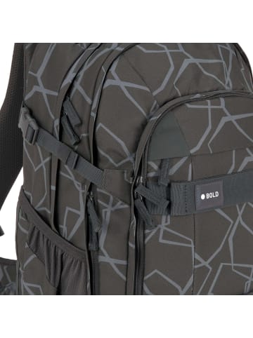 Lässig Bold Origin - Schulrucksack 46.5 cm (Anthracite/Grey) in Edges Grey