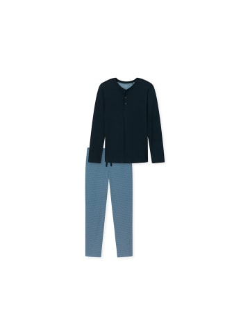 Schiesser Pyjama für Jungen in unifarben in uni