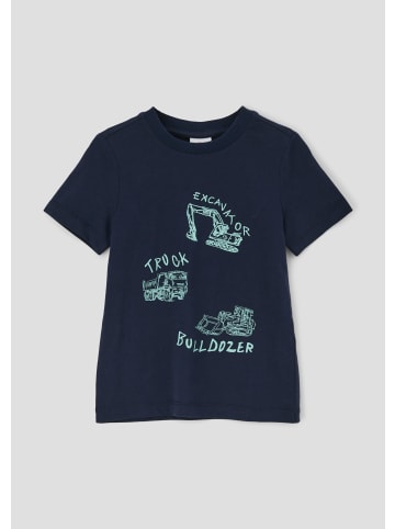 s.Oliver T-Shirt kurzarm in Blau