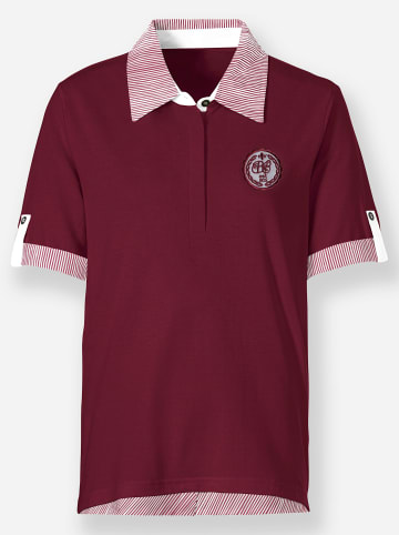 WITT WEIDEN Poloshirt in bordeaux