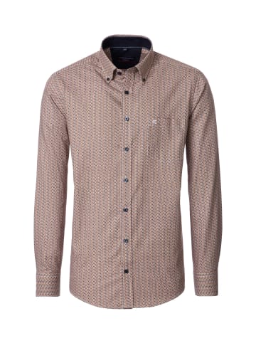 CASAMODA Freizeithemd in Braun