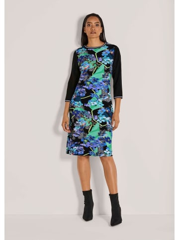 MADELEINE Farbenfrohes Jersey-Kleid in türkis / multicolor