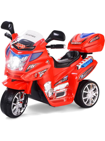 COSTWAY 6V Elektro Motorrad ab 3 Jahren in Rot