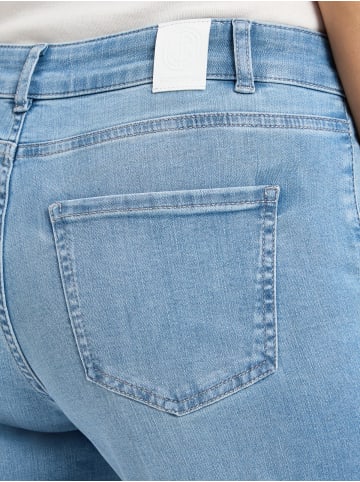 comma Wid-leg-Jeans in light stone