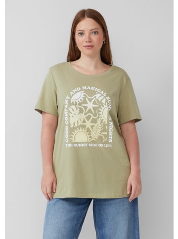 QS T-Shirt in 72D1_salbeigrün