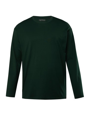 STHUGE Kurzarm T-Shirt in mitternachtsgrün