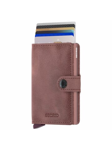 Secrid Vintage Miniwallet - Geldbörse RFID 6.5 cm in mauve