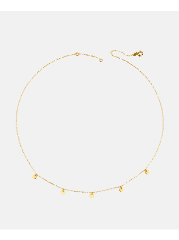 Diamant L'éternel Halskette aus 375 Gelbgold