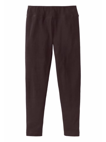 Hessnatur Leggings in schwarzbeere