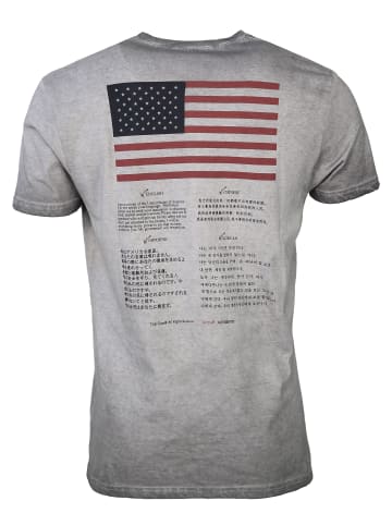 TOP GUN T-Shirt Powerful TG20191043 in grey