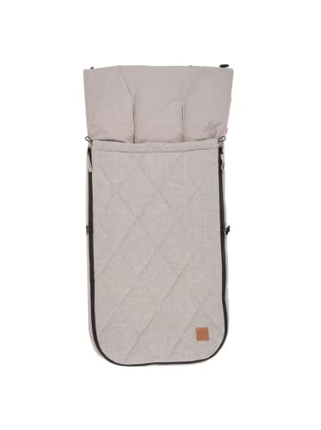 Kaiser Sommer-Fußsack Nikko - Light Grey Melange in grau