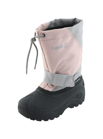 Kamik Winterstiefel in pink grey