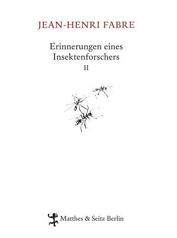 Matthes & Seitz Berlin Erinnerungen eines Insektenforschers 02