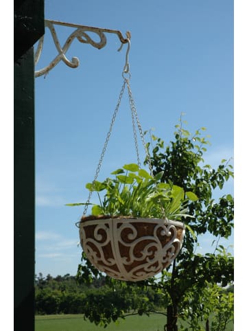 Esschert Design 2er-Set: Blumenampel in Braun