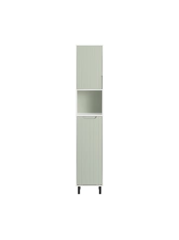 SoBuy Badezimmerschrank in Mintgrün - (W) 30 x (H) 167 x (L) 31 cm