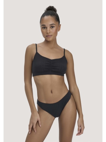 Hessnatur Hessnatur Pointelle Bustier PURE COTTON aus reiner Bio-Baumwolle in schwarz