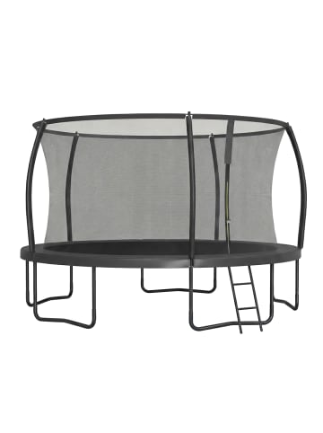 SONGMICS Trampolin Saul in Schwarz - Ø427 cm