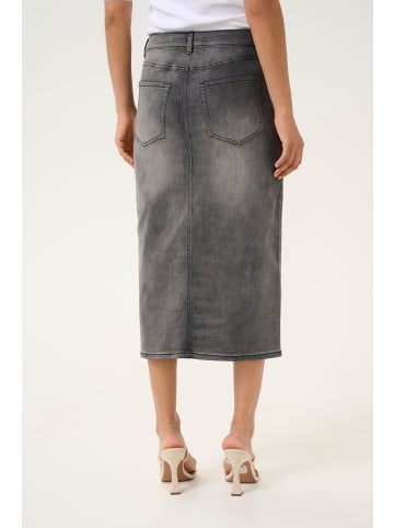 Kaffe Denimrock KAsinem Regular fit in Medium Grey Denim