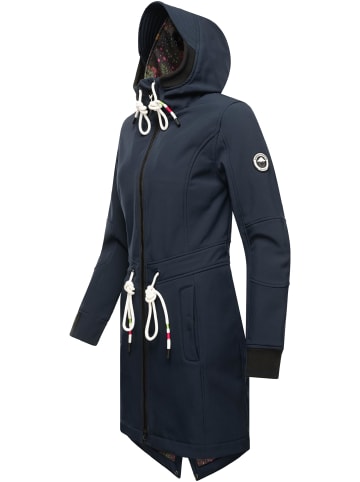 Marikoo Softshellmantel Mount Furnica in Navy