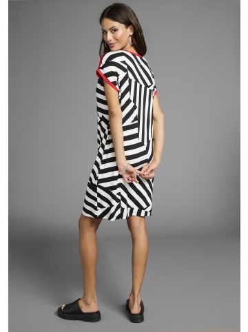 Laura Scott Sommerkleid in schwarz-gestreift