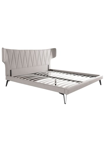 Angel Cerdá Bett 7160 in Grau / Schwarz – (B)233 x (H)213 x (T)112 cm