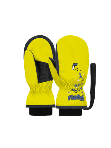 Reusch Fäustling Fäustling Kids Mitten warm,wasserdicht stark atmungsaktiv in 2305 safety yell / dress blue