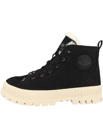 Palladium Schnürboots Pallashock Zip Warm in schwarz