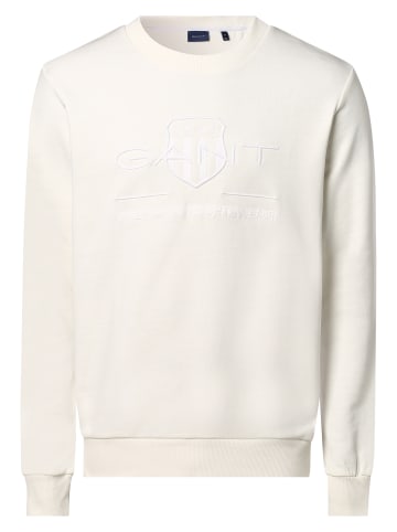 Gant Sweatshirt in ecru