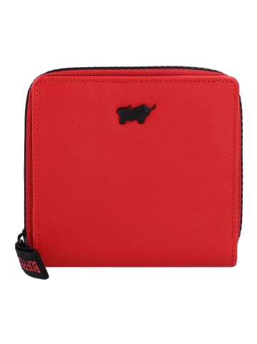 Braun Büffel Capri Geldbörse RFID Schutz Leder 11 cm flame red
