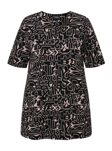 Ulla Popken Shirt in schwarz