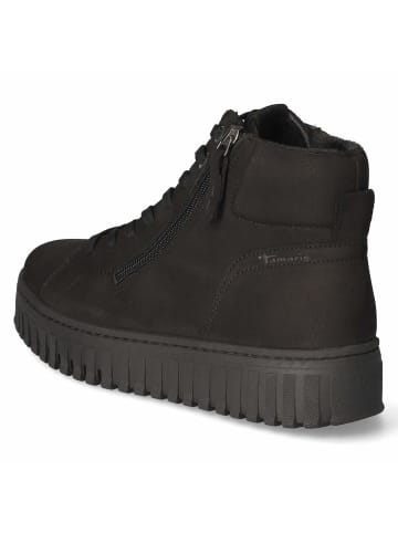 Tamaris Schnürstiefel in schwarz