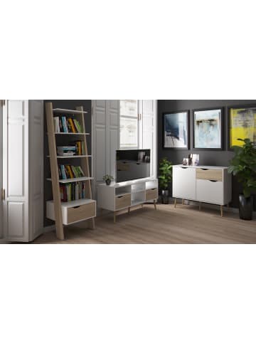 ebuy24 Regal Set Napoli Weiß  x  cm