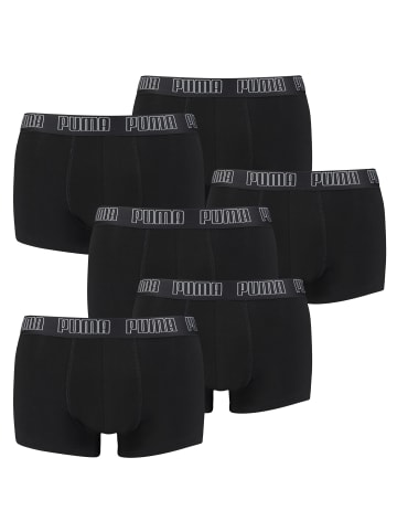 Puma Boxershorts PUMA BASIC TRUNK 6P in 001 - Black