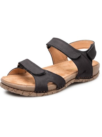 El Naturalista Komfort Sandalen für Damen in schwarz