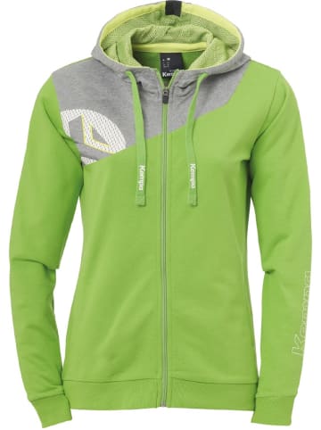 Kempa Trainingsjacke "Core 2.0 Kapuzenjacke Women" in Grün