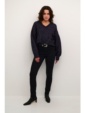 Kaffe Strickpullover KAtrina Loose fit in Dawn Purple Melange