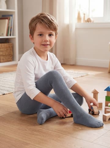 TupTam Baby Jungen Strickstrumpfhose 6er Pack in grün/grau