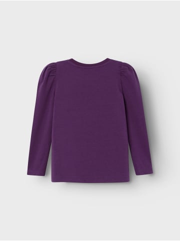 name it Langarmshirt in plum purple