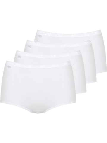 Sloggi Taillenslip 4er-Pack Basic+ in weiß